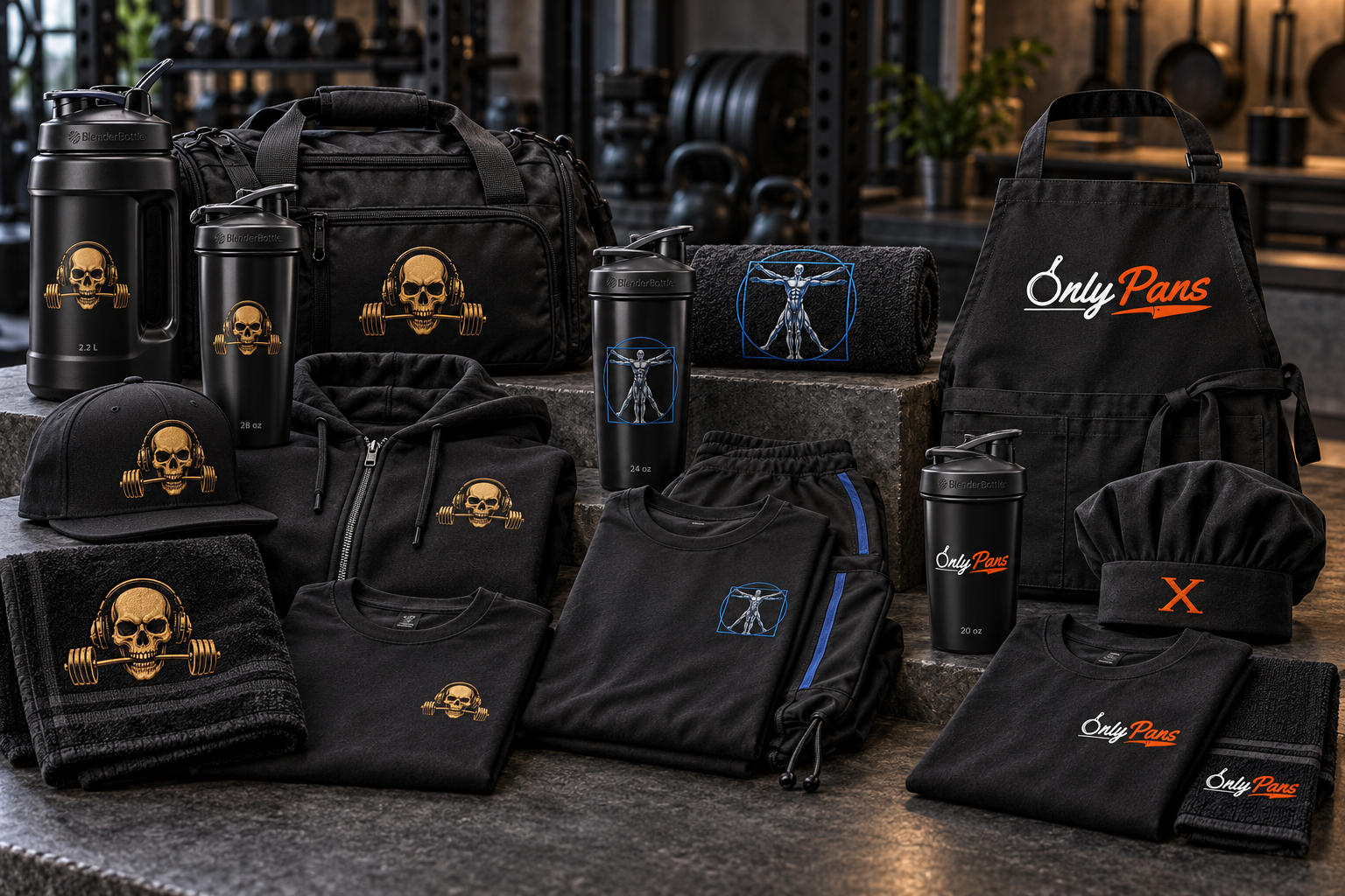 PA Strength apparel and swag collection
