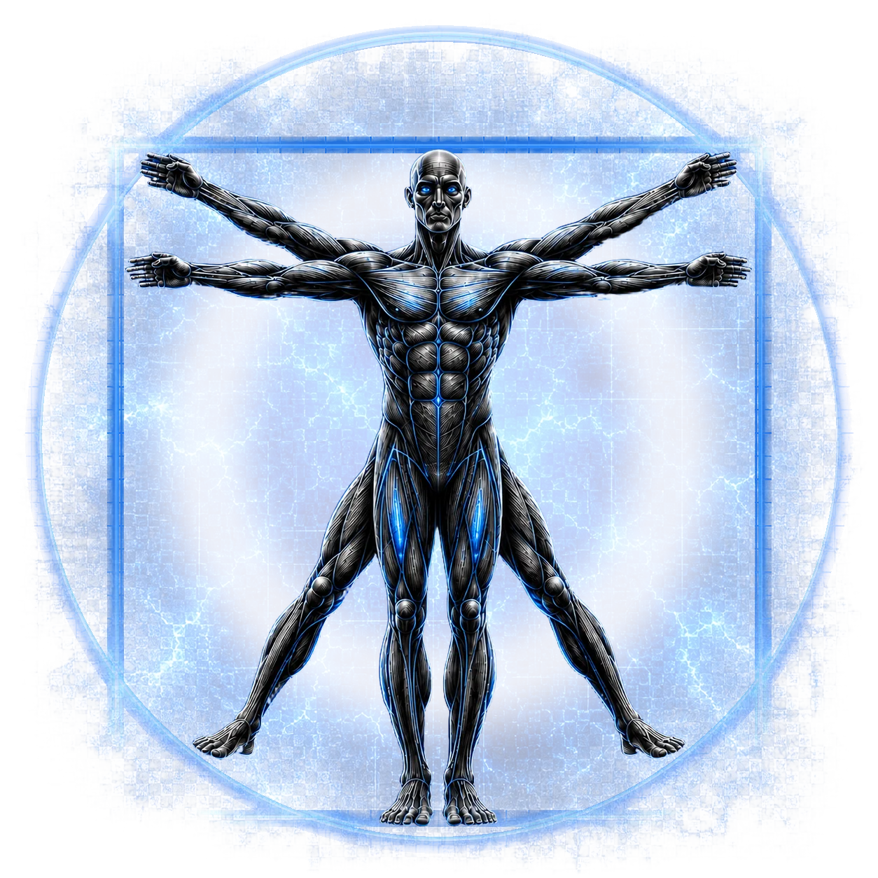 PA Mobility anatomical movement emblem