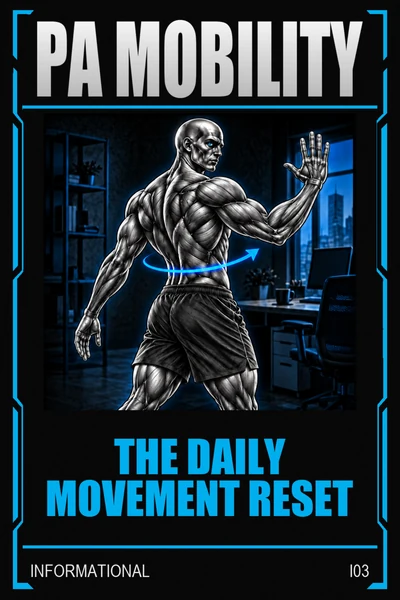 Cover of The Daily Movement Reset PDF, Final v1.0