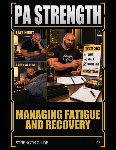 Cover of the Managing Fatigue & Recovery PDF