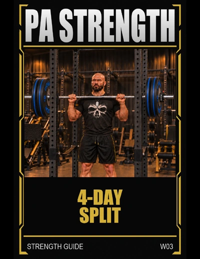 Cover of the 4-Day Foundation workout PDF