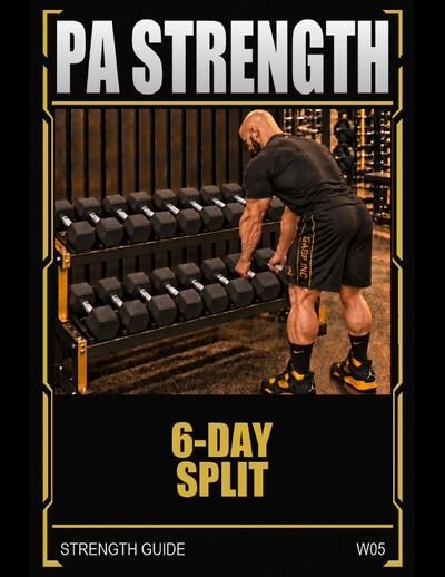 Cover of the 6-Day Foundation workout PDF