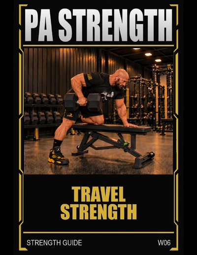Cover of the Travel Foundation workout PDF