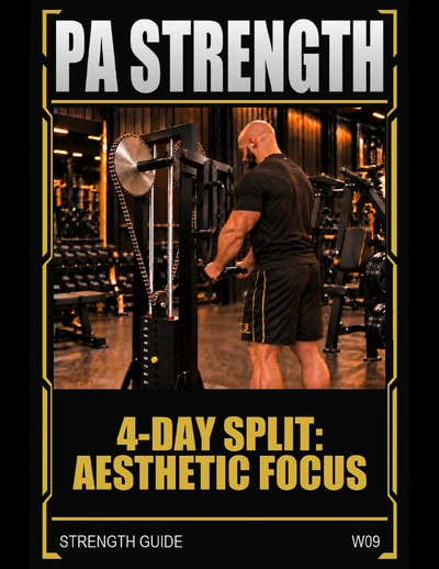 Cover of the Aesthetic Focus workout PDF