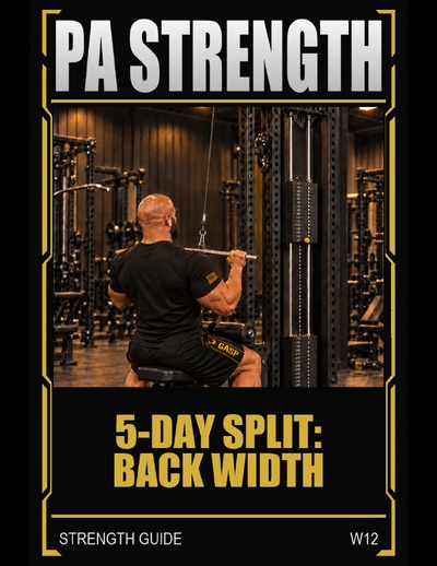 Cover of the Back Width workout PDF
